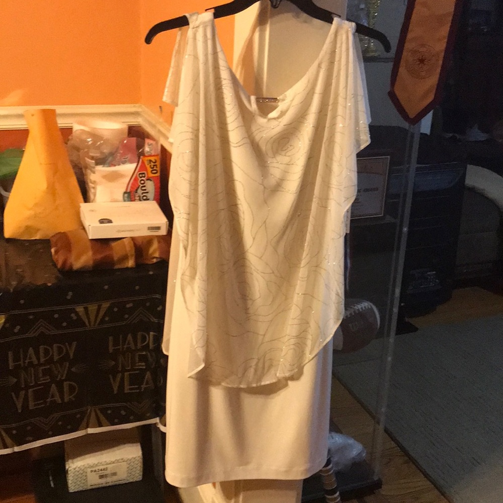 Cream dress